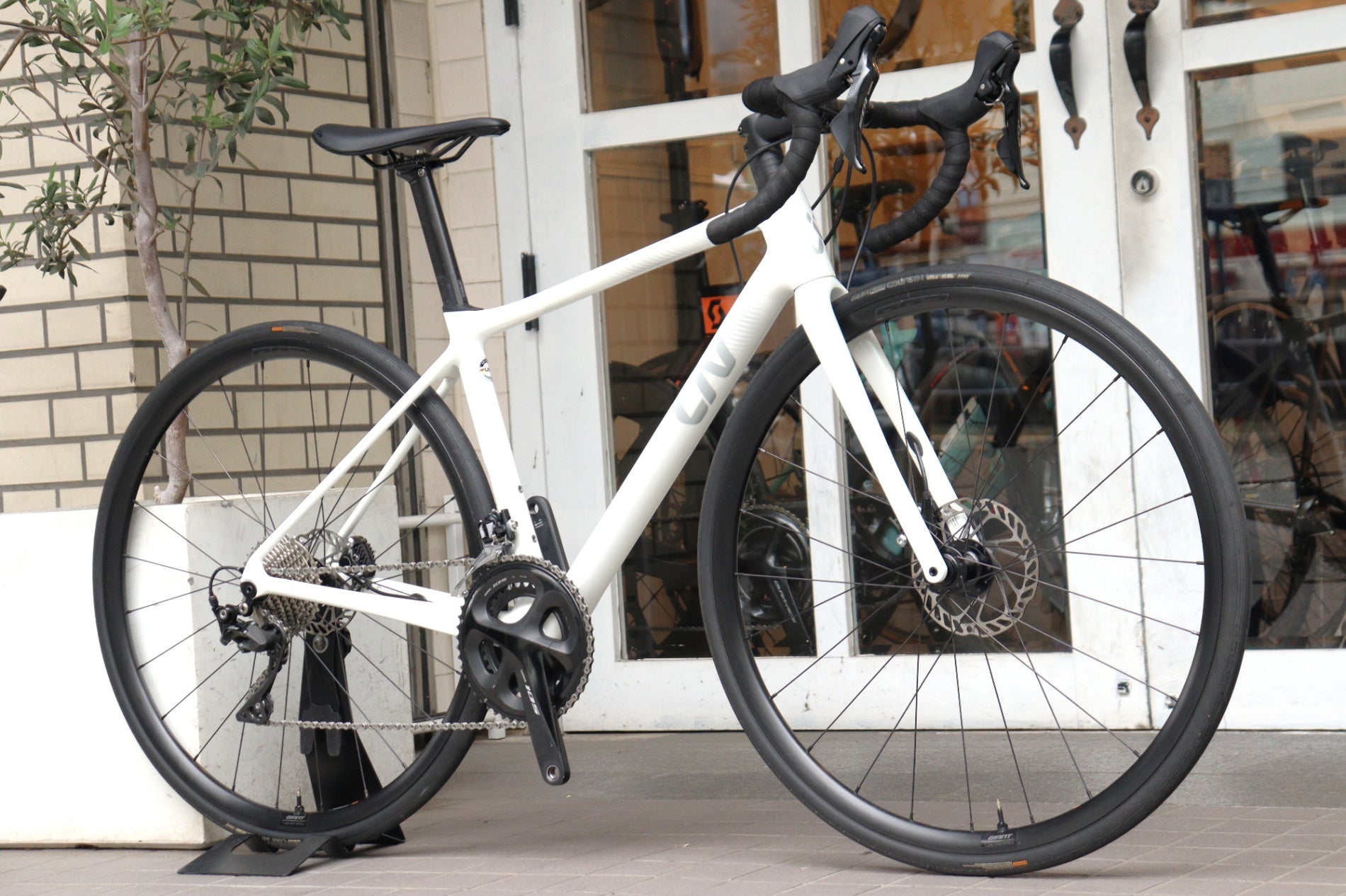 Liv 2 DISC XSサイズ シマノ 105 R7025 11S カーボン ジャイアント GIANT リヴ LIV ランマ LANGMA ADVANCED 2 DISC