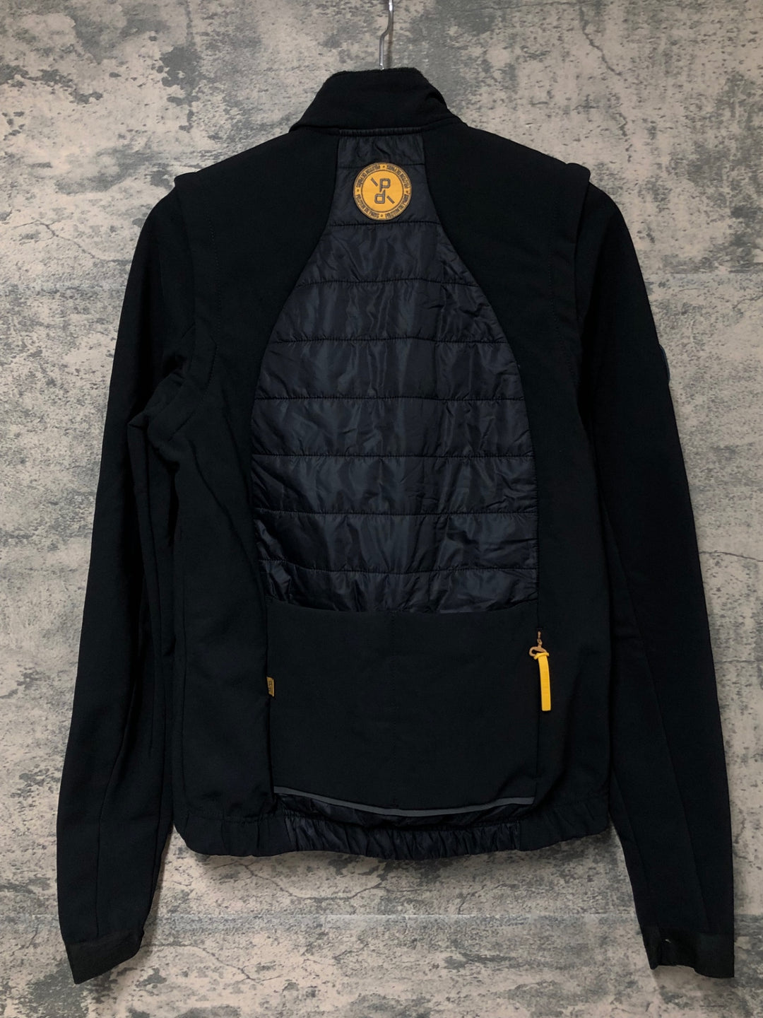JT910 プロトンドパリ PELOTON DE PARIS Atlas Puffy Jacket /Gilet 長袖サイクルジャケット 黒 S
