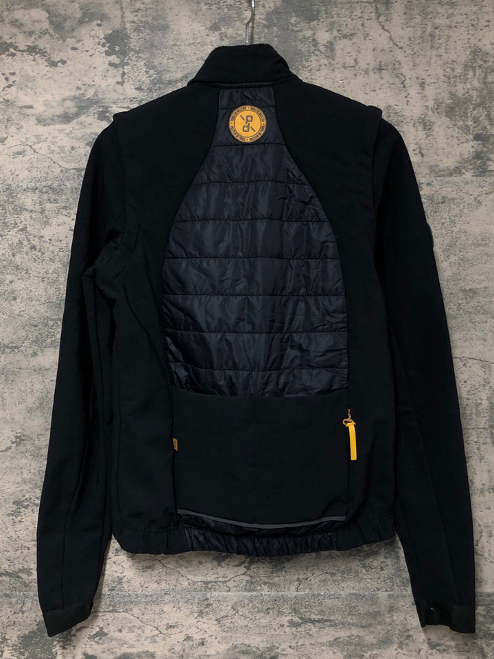 JT910 プロトンドパリ PELOTON DE PARIS Atlas Puffy Jacket /Gilet 長袖サイクルジャケット 黒 S
