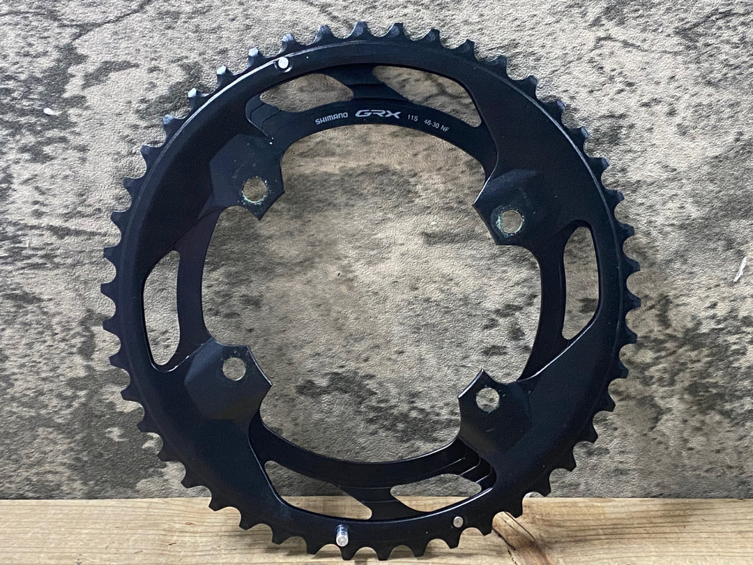 JS304 シマノ SHIMANO GRX FC-RX600 40T チェーンリング 46T アウターのみ