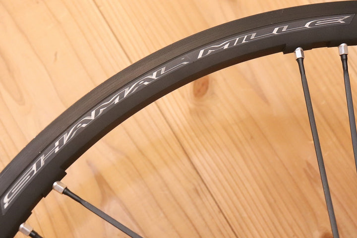 カンパニョーロ CAMPAGNOLO シャマル ミレ SHAMAL MILLE アルミ クリンチャー ホイールセット シマノ 11S ナローリム 15C 【芦屋店】
