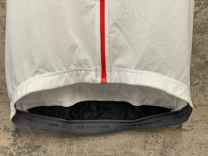 JY652 カフェドシクリステ CAFE DU CYCLISTE AUDAX Mona Man 半袖 サイクルジャージ 白 ボーダー L