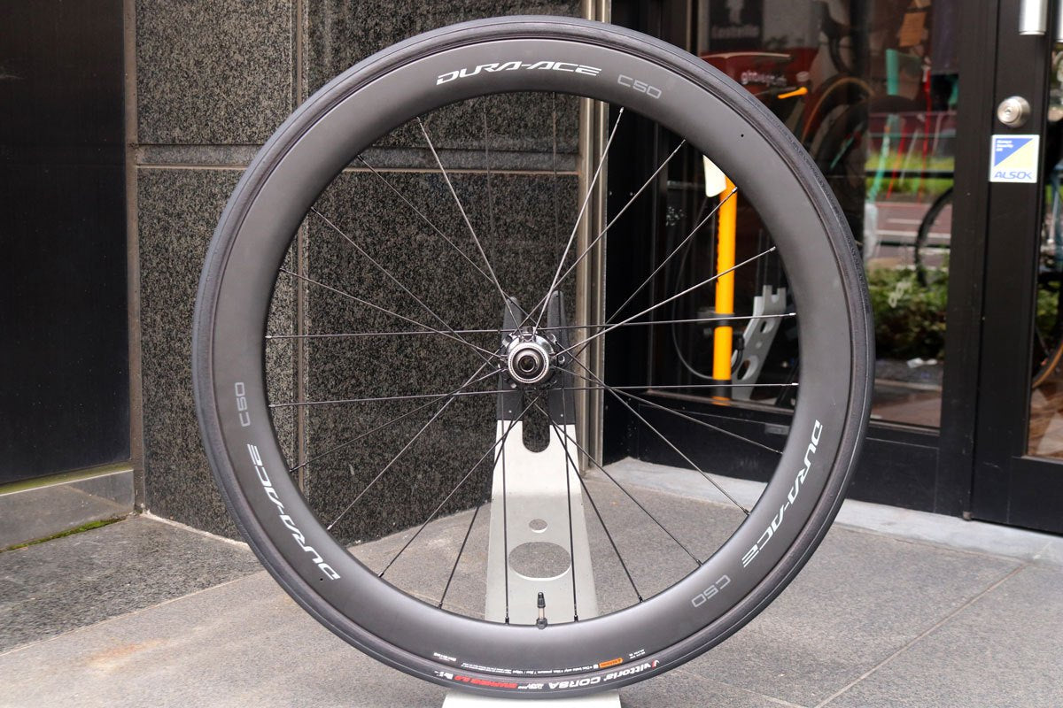 （美品）シマノ WH-R9270 C50 カーボンホイール おまけ付　低走行 シマノ SHIMANO デュラエース DURA-ACE WH-R9270-C50-TL シマノ