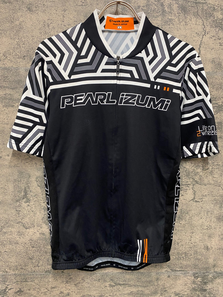 JX223 パールイズミ PEARL iZUMi 半袖 サイクルジャージ 黒 L