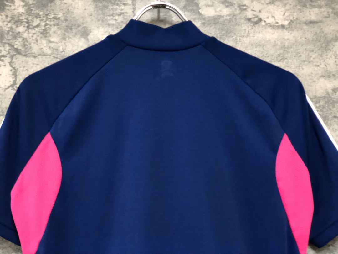 JJ881 パールイズミ PEARL iZUMi 半袖 サイクルジャージ 紺 M