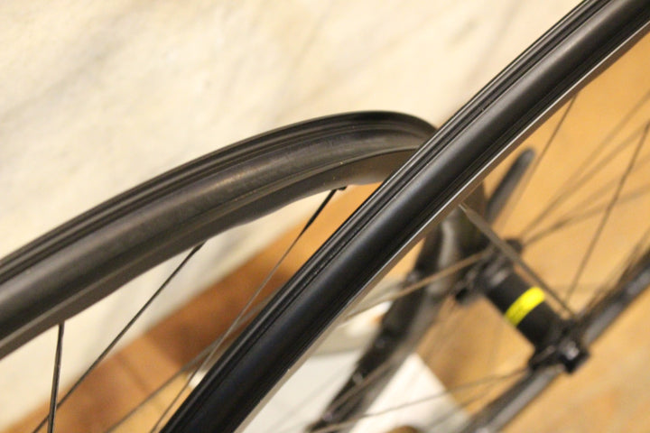 マヴィック MAVIC キシリウム KSYRIUM SL 25 DISC アルミ チューブレスレディ ホイールセット シマノ11S/12S 19C 【福岡店】