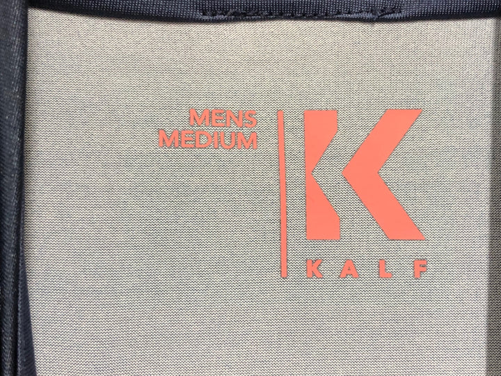 KK690 KALF 半袖 サイクルジャージ 青赤 M