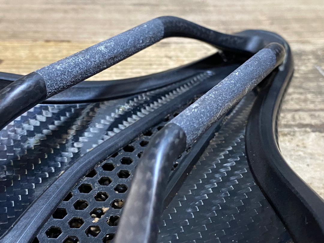 KK592 スペシャライズド SPECIALIZED S-WORKS POWER WITH MIRROR SADDLE サドル 143mm ※座面の繊維切れのためジャンク