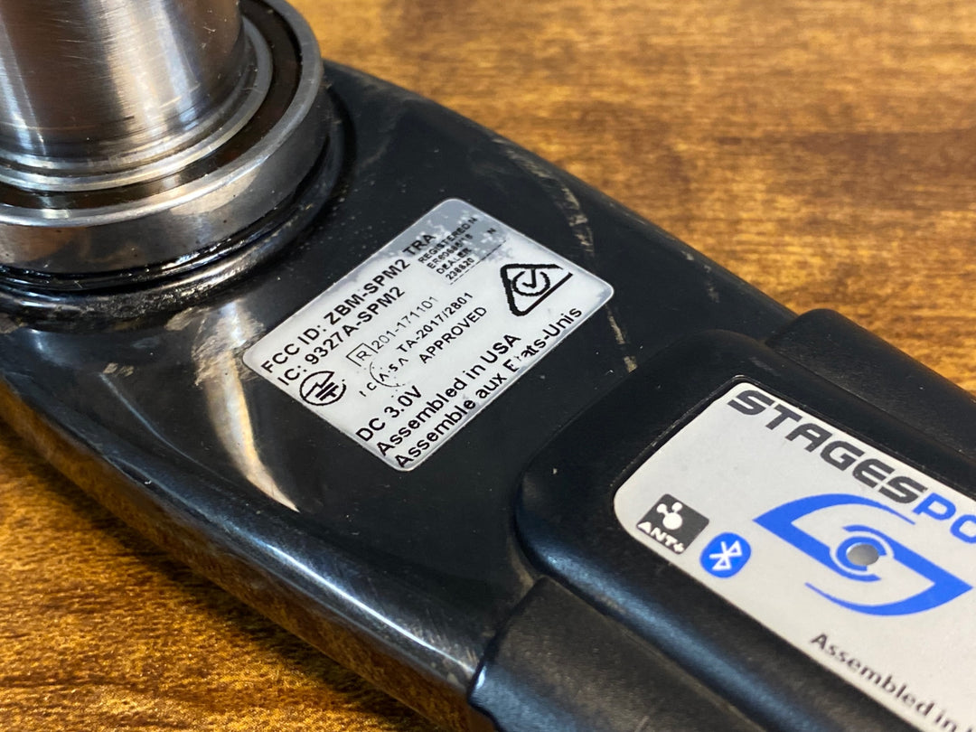 KL486 ステージス STAGES ZBM-SPM2 カンパニョーロ RECORD 11S 左クランクアーム パワーメーター 170mm ANT+ Bluetooth