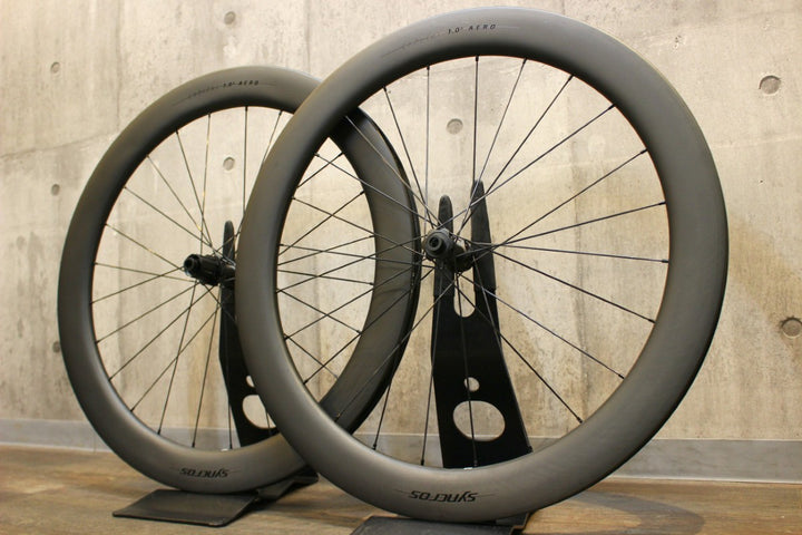 シンクロス SYNCROS キャピタル CAPITAL 1.0S AERO カーボン チューブレス ホイールセット シマノ12S/11S 内幅25mm 【名古屋店】