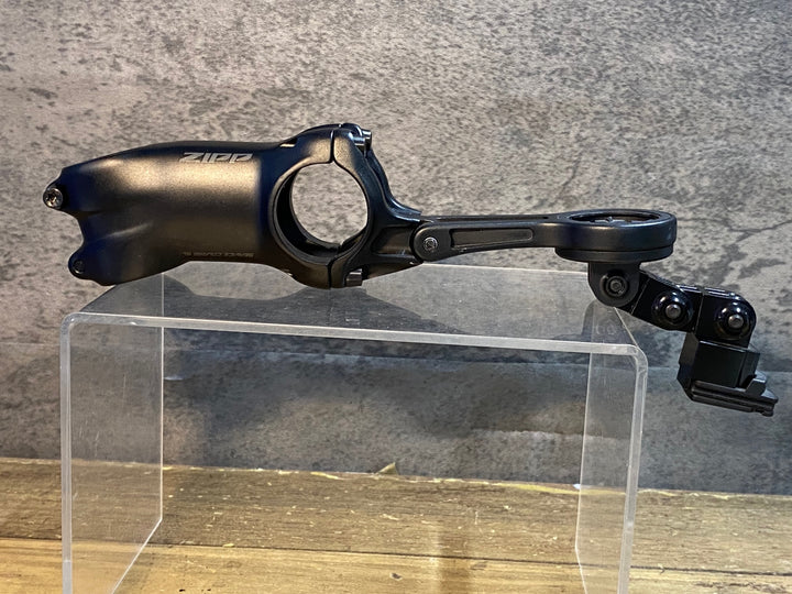 JS879 ジップ ZIPP SERVICE COURSE SL アルミ ステム 黒 70mm Φ31.8 ±17° マウント付 GARMIN/CATEYE