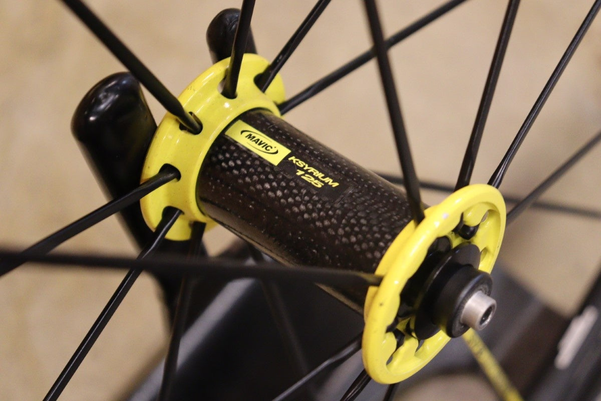 マヴィック MAVIC キシリウム KSYRIUM 125 エグザリット アルミ クリンチャー ホイールセット シマノ 12/11S 15C 【立川店】