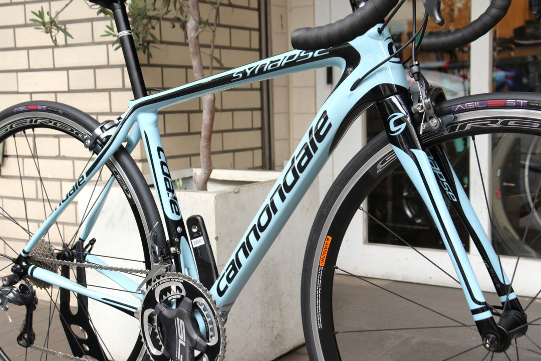 キャノンデール Cannondale シナプス SYNAPSE CARBON 2015モデル 48サイズ シマノ アルテグラ 6800 MIX 11S カーボン ロードバイク SCIROCCO 【横浜店】