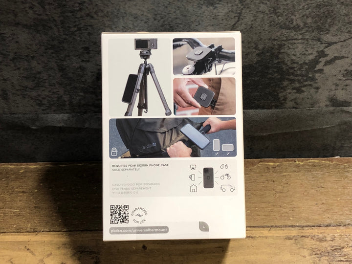 KE780 ピークデザイン PEAK DESIGN UNIVERSAL BAR MOUNT スマートフォン バーマウント 未開封