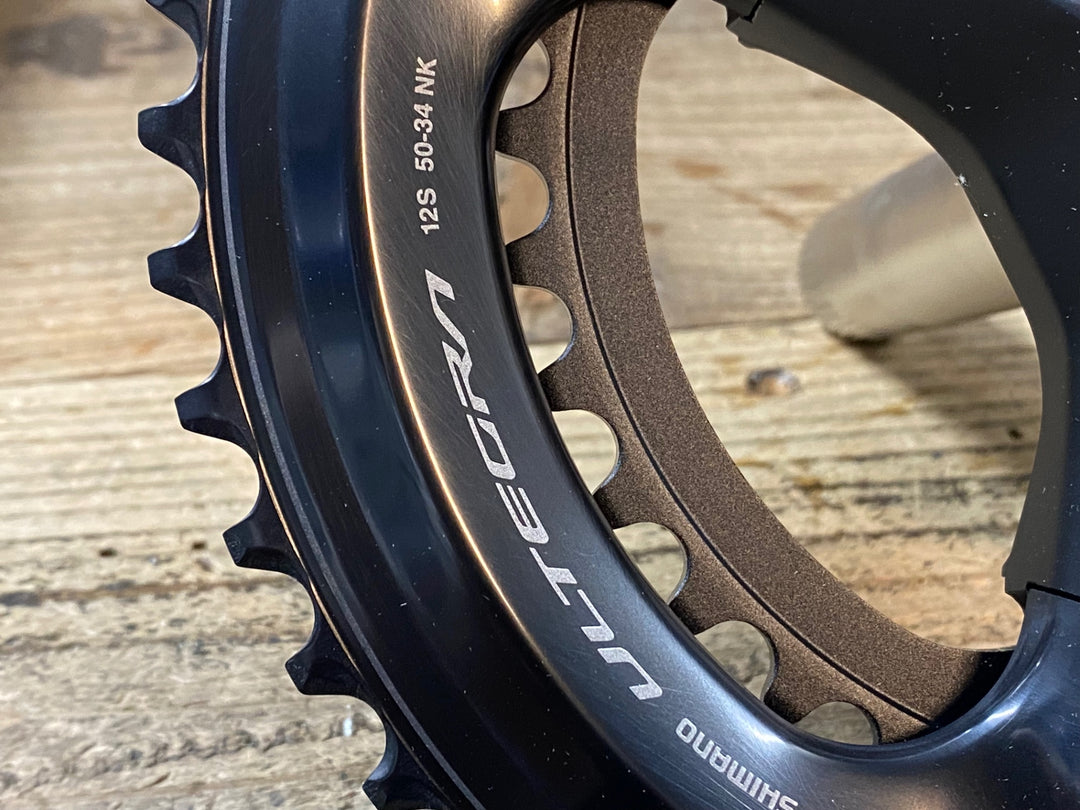 JR368 シマノ SHIMANO ULTEGRA FC-R8100 クランクセット 160mm 50/34T