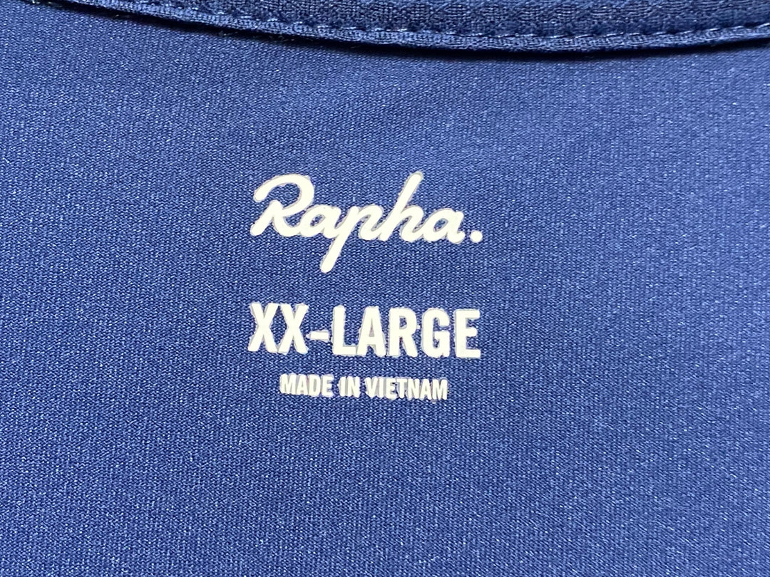 KC668 ラファ Rapha CORE LIGHTWEIGHT JERSEY 半袖 サイクルジャージ 紺 XXL