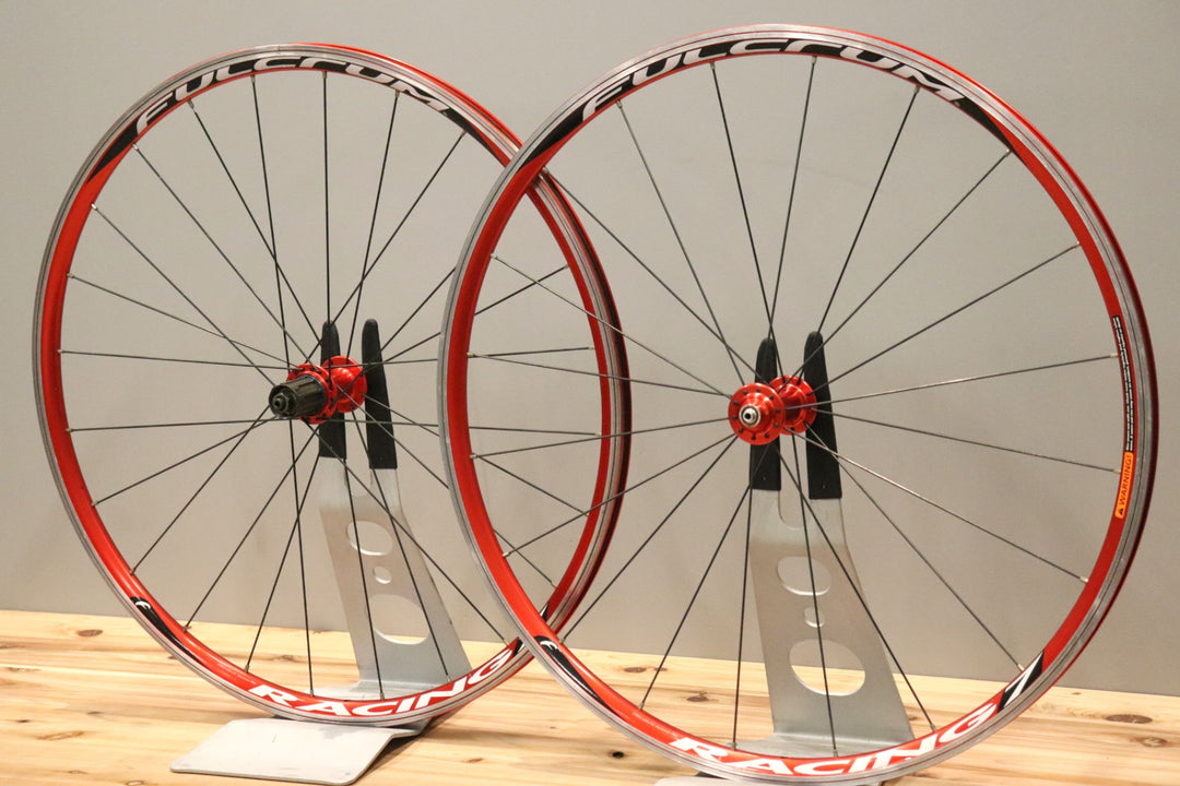 フルクラム FULCRUM レーシング RACING 7 アルミ クリンチャー ホイールセット シマノ10S ナローリム 15C 【仙台店】