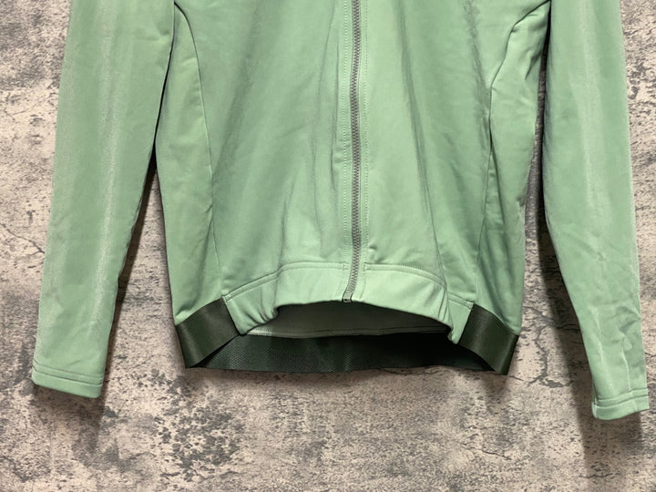 KP317 カステリ CASTELLI 長袖 サイクルジャージ ライトグリーン L 裏起毛