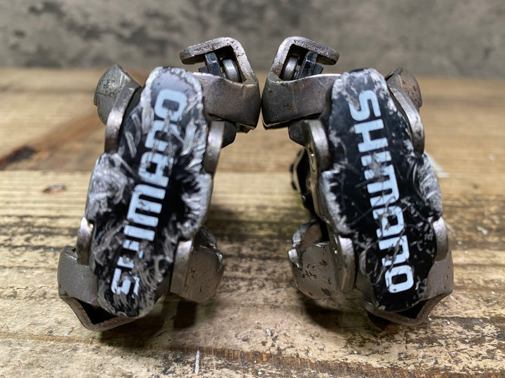 JI742 シマノ SHIMANO PD-M520 SPD ビンディングペダル