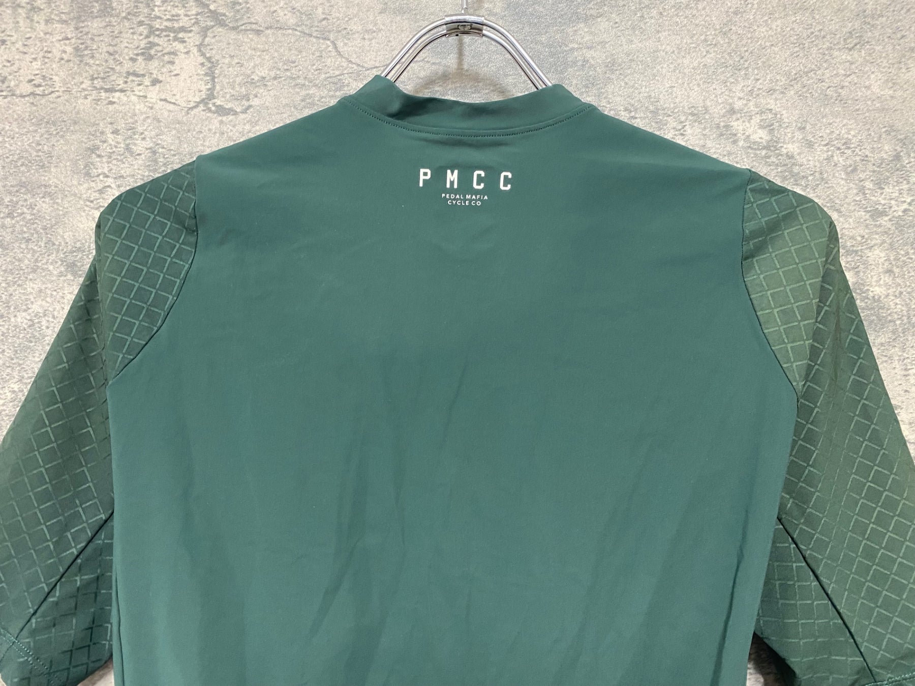 JH975 ペダルマフィア Pedal Mafia PMCC 半袖 サイクルジャージ 緑 L