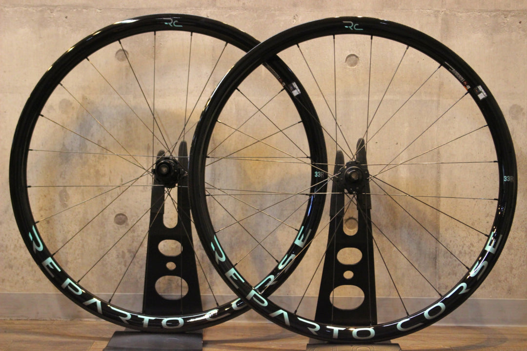 決算SALA ビアンキ BIANCHI RC 33R CERAMITECH WHEELSET DISC カーボン チューブレスレディ ホイールセット シマノ 11/12S 21C【名古屋店】