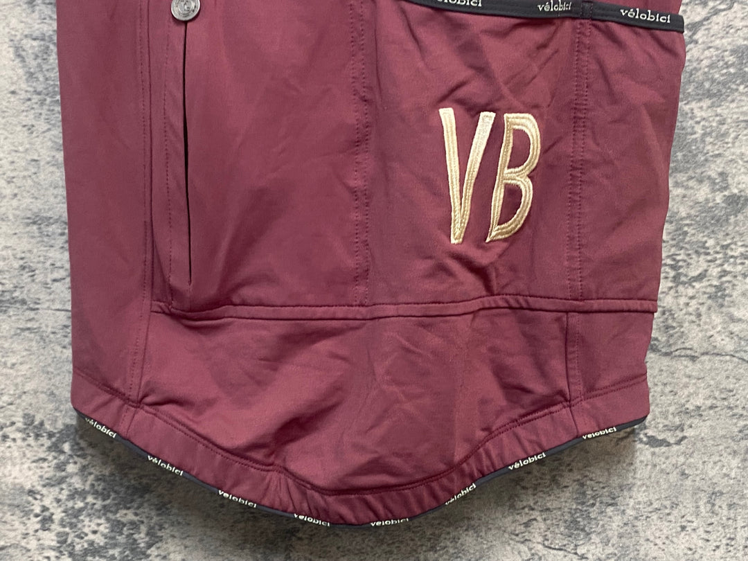 KR410 ヴェロビチ VELOBICI 半袖 サイクルジャージ 赤 3