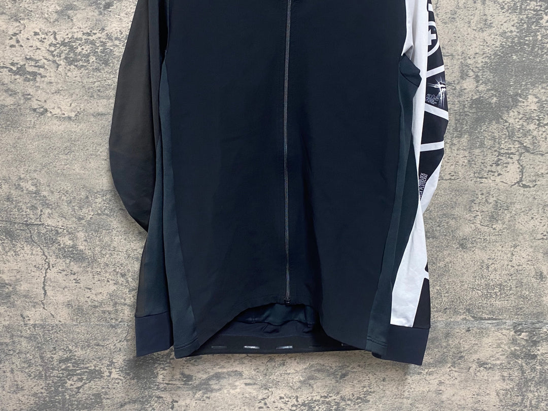 JX338 アソス ASSOS mille intermediate Jacket_evo7 長袖 サイクルジャージ 黒 M