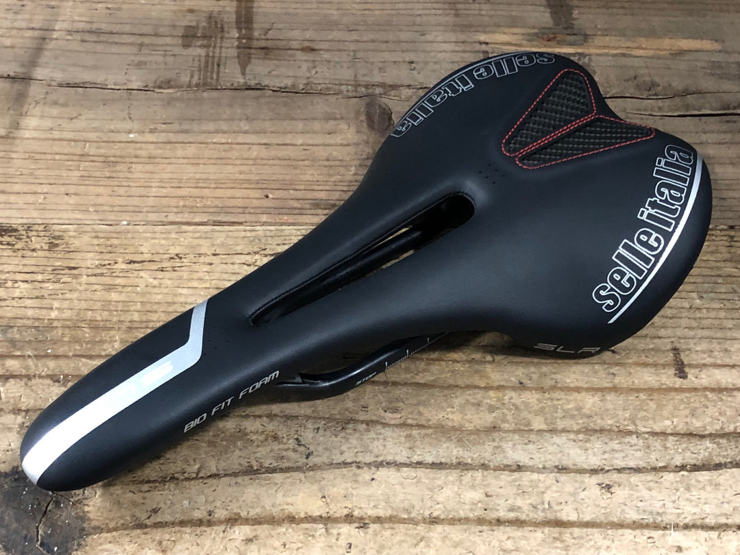 KN601 セライタリア Selle Italia SLR Kit Carbonio Flow サドル 黒 カーボンレール