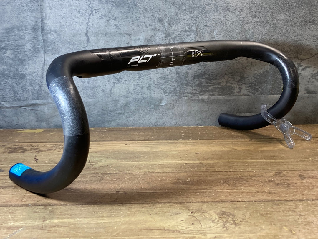 JV741 シマノプロ SHIMANO PRO PLT CARBON カーボン ドロップハンドル ブラケット部C-C380mm Φ31.8
