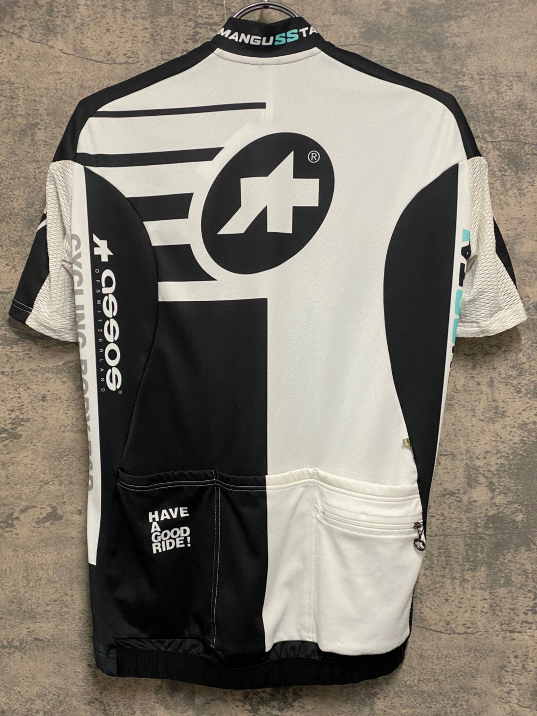 JV140 アソス ASSOS 半袖 サイクルジャージ 黒 M