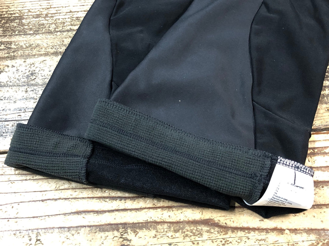 JV391 シマノ SHIMANO レッグウォーマー 黒 L 裏起毛 GORE WINDSTOPPER