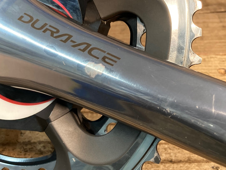 JL182 シマノ SHIMANO デュラエース DURA-ACE FC-7800 クランクセット 53/39T 172.5mm SRM 25TH パワーメーター付き ※接続未確認のためジャンク