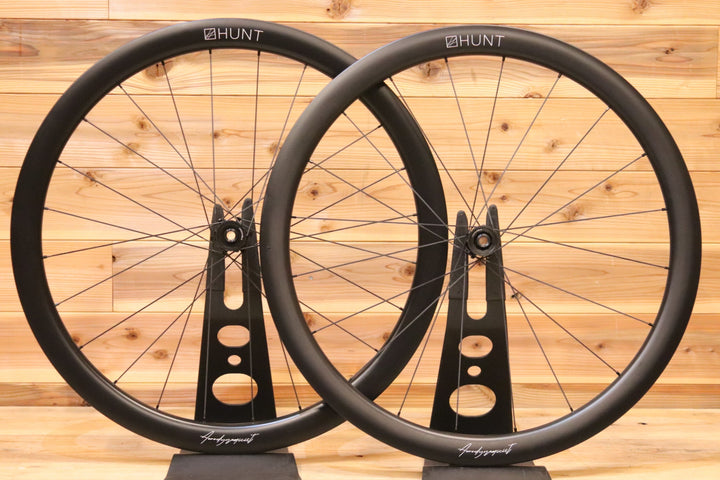 ハント HUNT 44 AERODYNAMICIST CARBON DISC カンパ 11S/12S 20C カーボン チューブレス ホイールセット 【広島店】