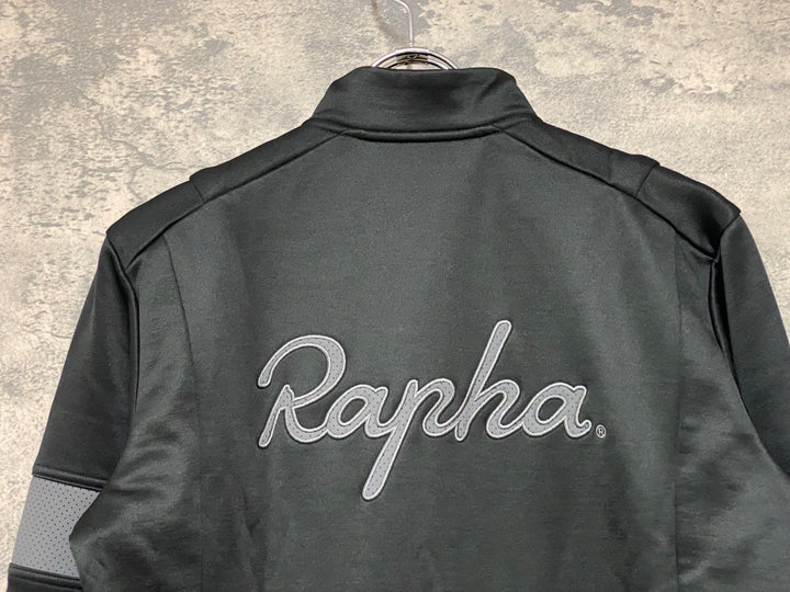 KO843 ラファ Rapha WINTER JERSEY 長袖 サイクルジャージ 黒 M