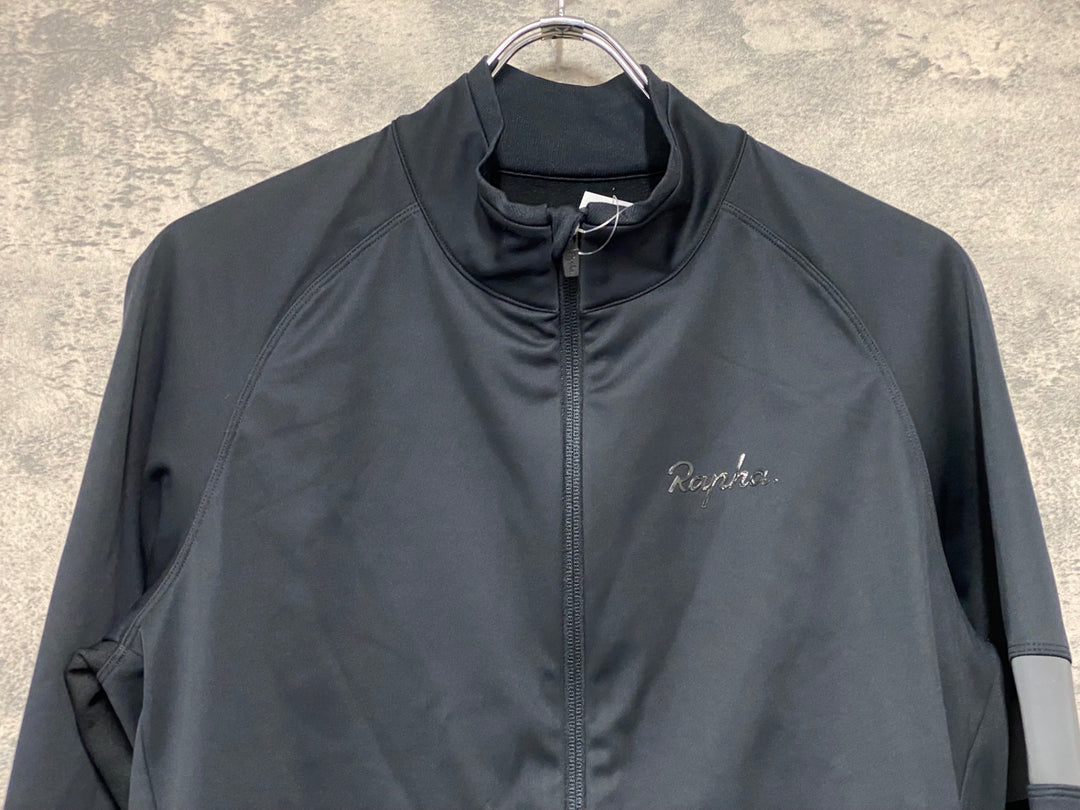 JU408 ラファ Rapha CORE WINTER JACKET 長袖 サイクルジャケット 黒 L 裏起毛