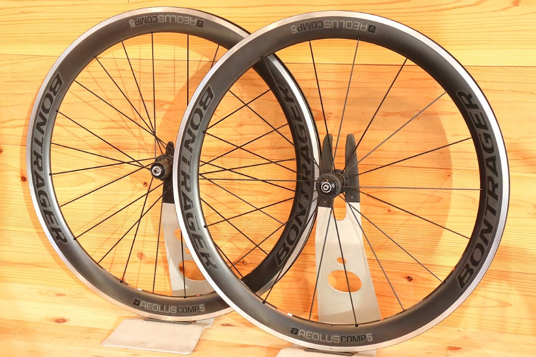 ボントレガー BONTRAGER アイオロス AEOLUS COMP5 アルミ カーボン チューブレス ホイールセット シマノ12S /11S 【千葉店】