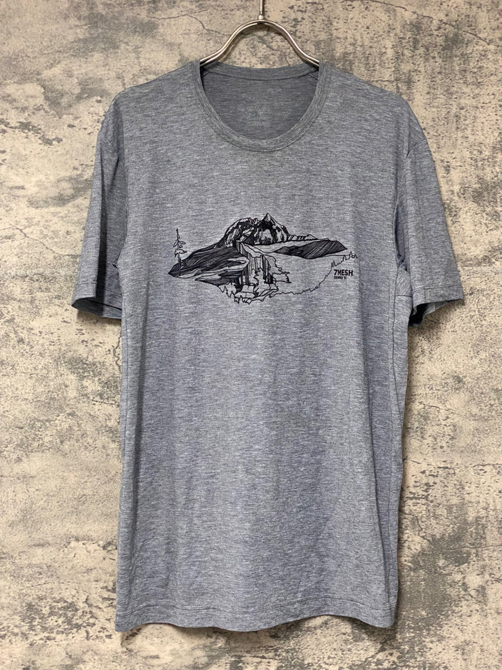 KK250 セブンメッシュ 7MESH Hommes 半袖 Tシャツ グレー S