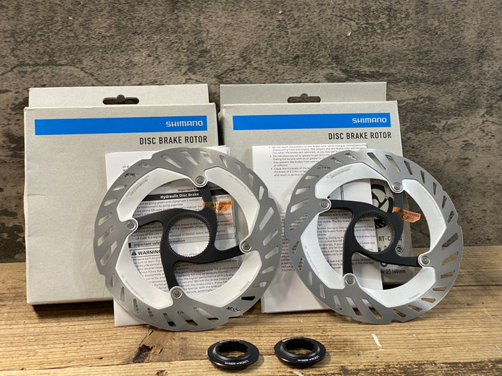 JZ412 シマノ SHIMANO RT-CL800 DISC ローター Φ140/Φ160 2枚セット ※未使用