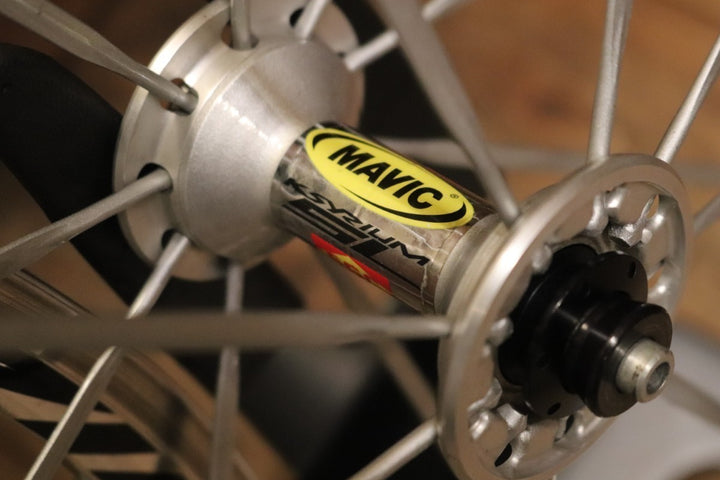 マヴィック MAVIC キシリウム KSYRIUM SL SSC アルミ クリンチャー ホイールセット シマノ11/12S ナローリム 13C【東京南麻布店】