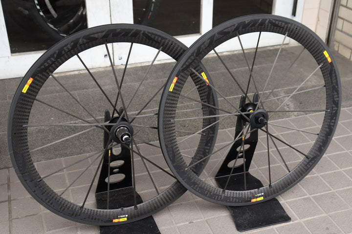 マヴィック MAVIC COSMIC CARBON SLR EXALITH アルミ カーボン クリンチャー ホイールセット シマノ 11/12S ナローリム 13C 【横浜店】