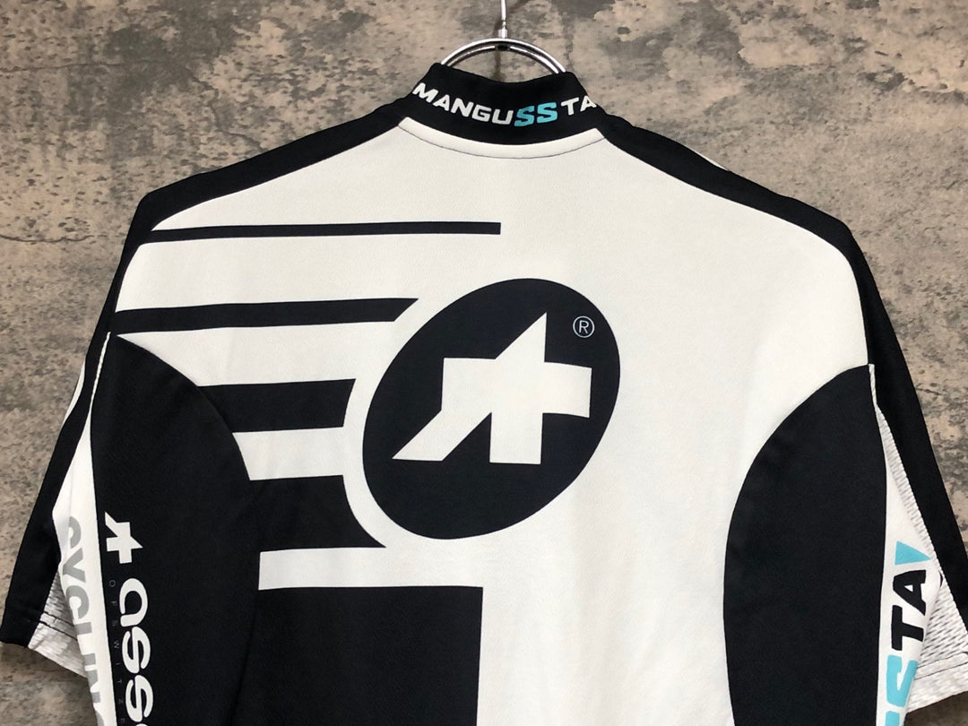 KD681 アソス ASSOS 半袖 サイクルジャージ 黒 L