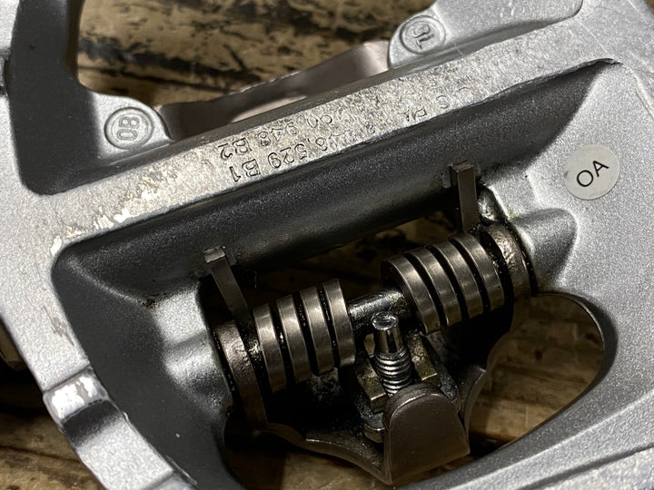 JX057 シマノ SHIMANO PD-A530 ビンディングペダル SPD 片面フラット シルバー