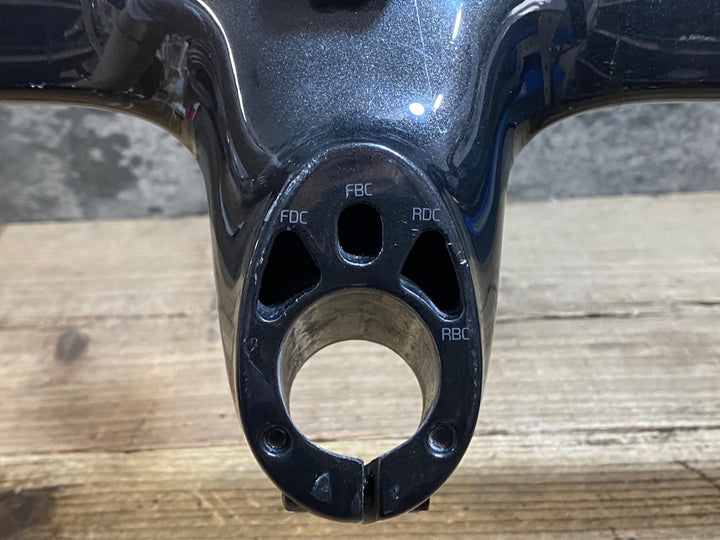 JT993 トレック TREK MADONE9 KVF AERO INTEGRATED HANDLEBAR/STEM カーボン ドロップハンドル ブラケットC-C440mm 90mm
