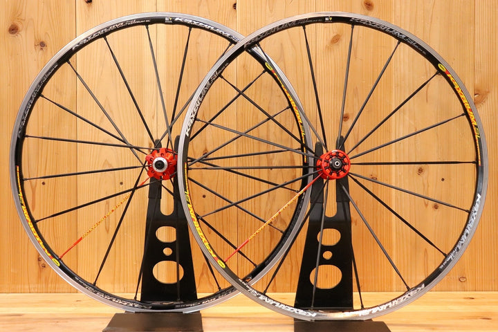 マヴィック MAVIC キシリウム KSYRIUM SL SUPERLIGHT アルミ クリンチャー ホイールセット シマノ 11S/12S ナローリム 15C 【芦屋店】