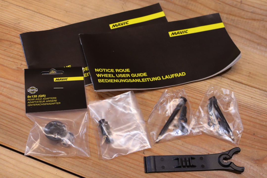 未走行品！ マヴィック MAVIC キシリウム KSYRIUM 30 DISC シマノ 11S/12S 19C アルミ チューブレスレディ ロードバイク ホイールセット 【広島店】