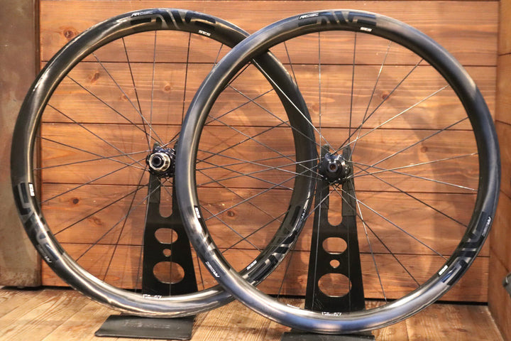 エンヴィ ENVE SES3.4 AR DISC カーボン チューブレスレディ ホイールセット シマノ11S/12S フックレスリム 25C 【東京南麻布店】