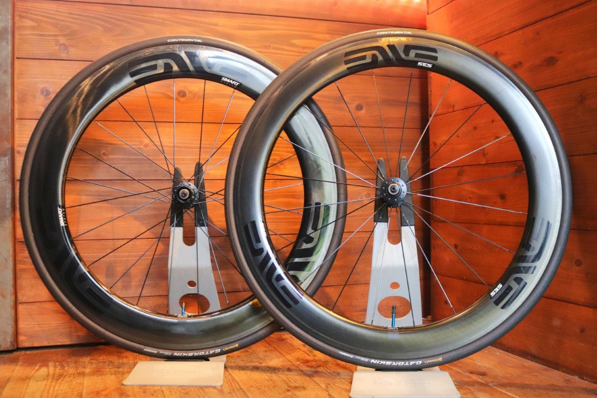 エンヴィ ENVE SES6.7 DT SWISS 240Sハブ カーボン チューブラー ホイールセット シマノ12/11S ワイドリム  【東京南麻布店】