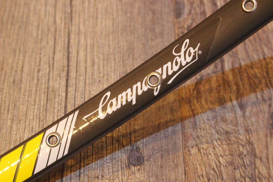未使用 カンパニョーロ Campagnolo オメガ OMEGA STRADA アルミ チューブラー ヴィンテージ リム 2本セット 32H 【名古屋店】