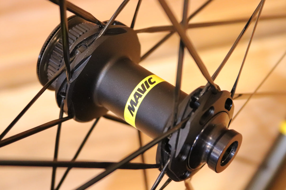 マヴィック MAVIC コスミック COSMIC SLR 45 DISC シマノ 11S/12S 19C カーボン チューブレスレディ ホイールセット 【広島店】