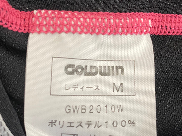 KD222 ゴールドウィン GOLDWIN 半袖 サイクルジャージ 黒 M レディース